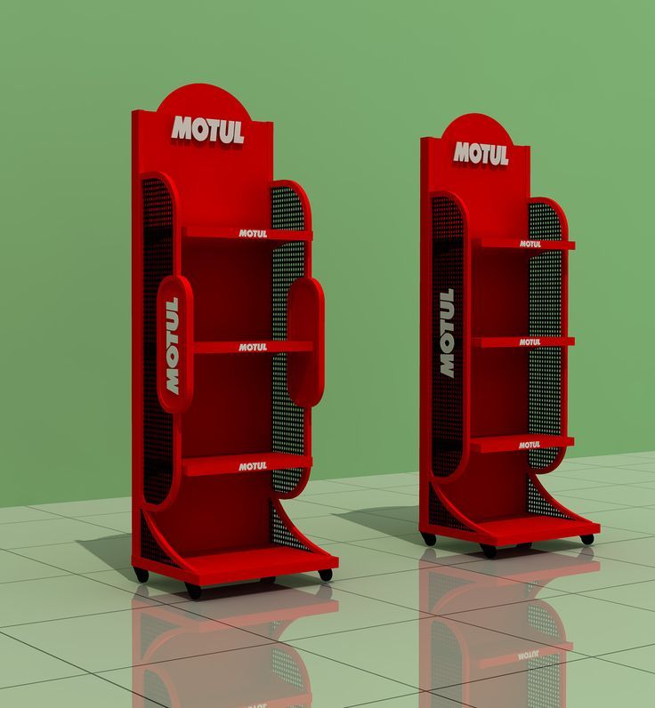 Motul Lubricant Display Stand